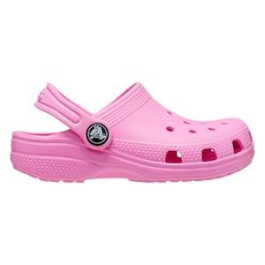Slides: .Crocs Classic Toddlers - TAFFY PINK - (206990-6SW) - F - C29