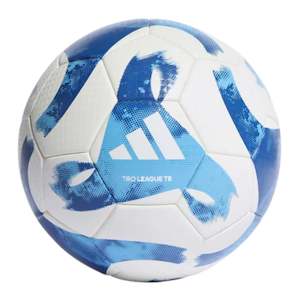 .ADIDAS TIRO LEAGUE THERMALLY BONDED BALL - WHITE/BLUE -  (HT2429) - F