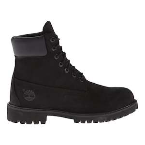 Women Boots Shoes: Timberland Womens 6 inch Premium Black - (TB08658A) - W - R1L5 - L/P