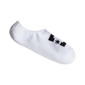 DC Liner Socks 5pk Wht - (EDYAA03154) - F