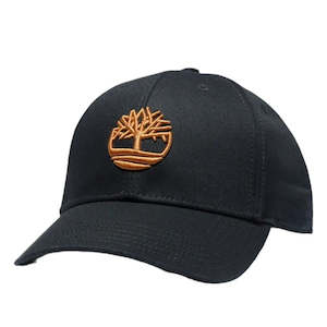 Timberland: .Timberland Baseball Cap With Embroidery N88 - Black/Wheat Logo - (A1X2D.N88) - F