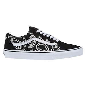 Vans: .Vans OLD SKOOL (PEACE PAISLEY) BLACK/TRUE WHITE (VNA5KRFB0E.BKW) - PP - R1L6