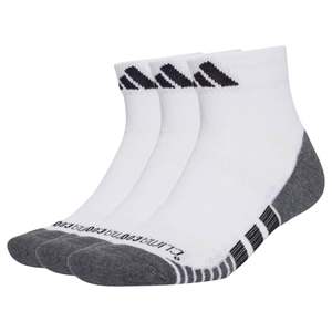 .ADIDAS PERFORMANCE CLIMACOOL CUSHIONED QUARTER SOCKS 3pk - (JD9574) - F
