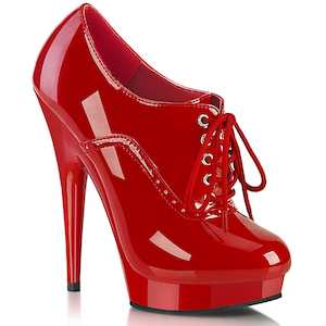 Extended Sizes: SULTRY-660 Red Patent/Red