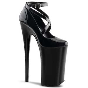 Pole Dance Pumps: BEYOND-087 Black/Black