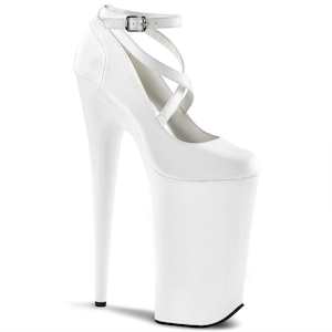 Pole Dance Pumps: BEYOND-087 White/White
