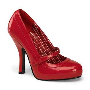 Extended Sizes: CUTIEPIE-02 Red Patent