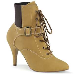 DREAM-1022 Tan Fuax Nubuck Leather