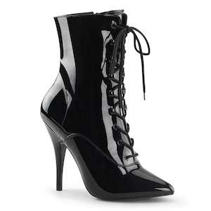 Drag Queen Boots: SEDUCE-1020 Black Patent