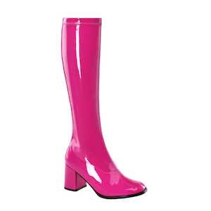 GOGO-300 Hot Pink Stretch Patent