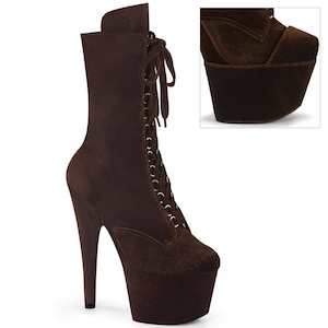 ADORE-1045VEL Brown Velvet/M