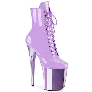We Hear You Like Lilac: FLAMINGO-1020 Lavender Pat/Lavender Chrome Platform Shoes