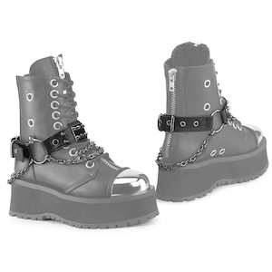 DA-520 Black Faux Leather