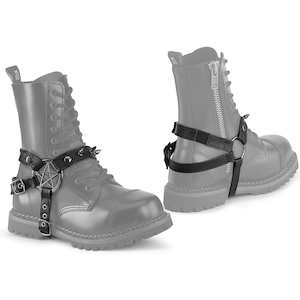 DA-510 Black Faux Leather