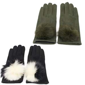 Scarves Gloves Beanies: Sassy Duck Pom Pom Gloves