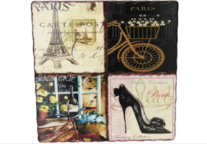 Giftware: Style Trivet French Life
