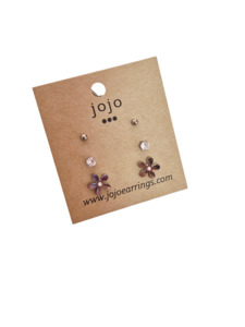 Jojo B Stud Trio Set 5