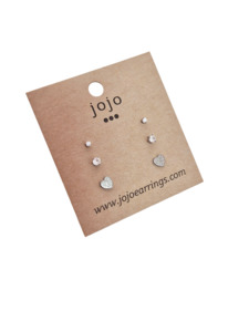 Jojo B Stud Trio Set 4