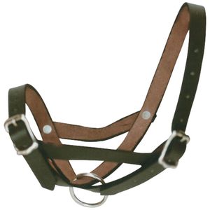 Products: Halter Leather Calf Tethering Black