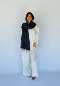 Accessories: Shawl Scarf By Hobo & Hatch - Midnight