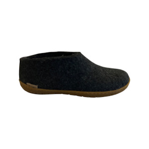 Glerups: The Shoe with Rubber Honey Sole By Glerups - Charcoal