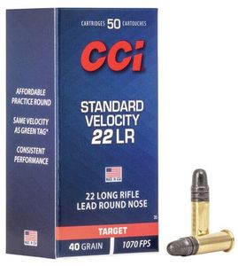 Armsan: CCI .22LR Standard velocity 40g 1070fps (50)