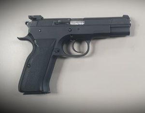 Pistol Shooter Ready: Tanfoglio 9mm Pistol SN: AB224444