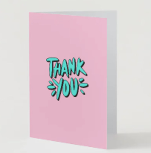 Thank you Card