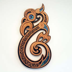 Wall Hangings: Monster Hanging Manaia Artwork