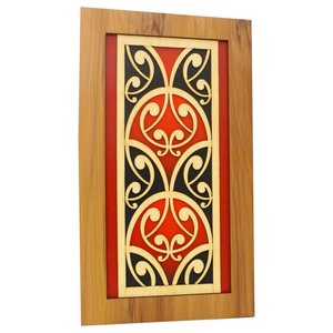 Wall Art Coloured Fish Scale