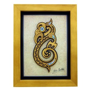 Framed Artworks: Large Framed Manaia