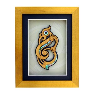 Small Framed Manaia