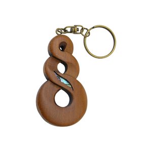 Keychains: Carved Twist Keychain