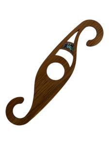 Miscellaneous: Wine Glass Holder Koru