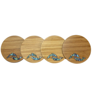 Ws Quick Form: Paua Dolphin Coasters (WS)