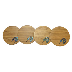 Ws Quick Form: Paua Kiwi Coasters (WS)