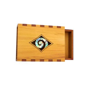 Paua Koru business card Box (WS)