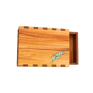 Paua Fern business card Box (WS)