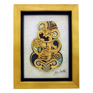 Large Framed Hei Tiki (WS)