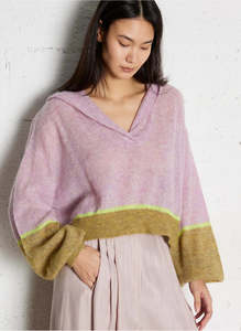 Mes Demoiselles: Mes Demoiselles Diya Hoodie - Pink