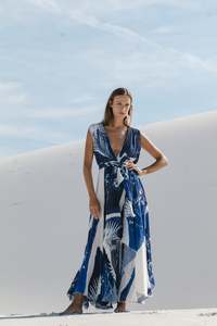 Mes Demoiselles: Mes Demoiselles Caspienne Dress - Blue