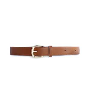 Kathryn Wilson Cassie Belt - Walnut Calf/Orchid