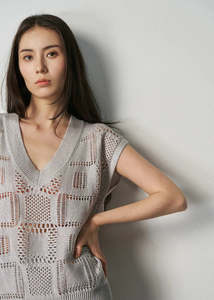Aleger: Aleger N.2368-SFL Biba Foil Top - Silver