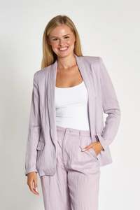 Outerwear: Zhrill Helen Jacket - Lavender