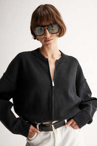 Elka Collective Lucy Knit Jacket - Black