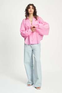 Pom Amsterdam Blouse Lena - Rose Pink