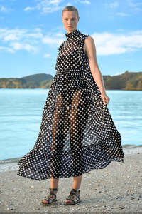 Trelise Cooper You Tier Me Up Dress - Black/White