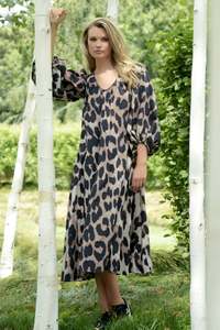 Trelise Cooper Collections: Trelise Cooper Sleeve It At That Dress - Leopard
