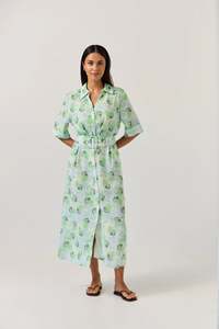 Tuesday Label Sunray Dress - Ocean Floral