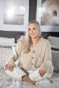 Harlem Coco Cardigan - Beige